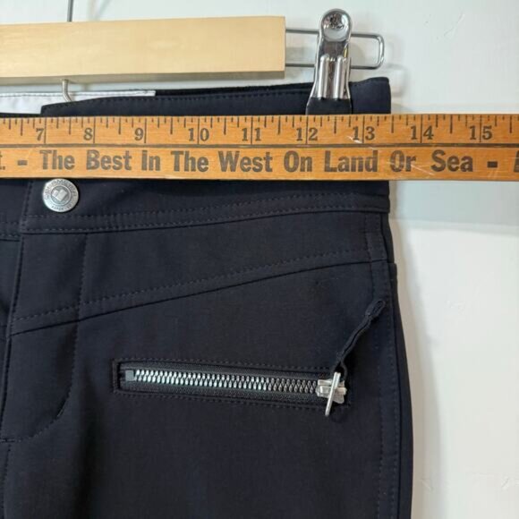 Obermeyer Teen Girls Snow Jolie Softshell Pant Black Medium Adjustable Length - Picture 9 of 11